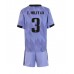 Cheap Real Madrid Eder Militao #3 Away Football Kit Children 2022-23 Short Sleeve (+ pants)